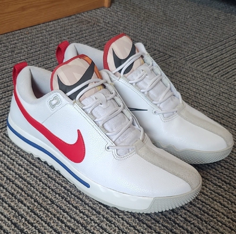 Nike Air Sesh White Varsity Red Royal Size 11.5 Mens